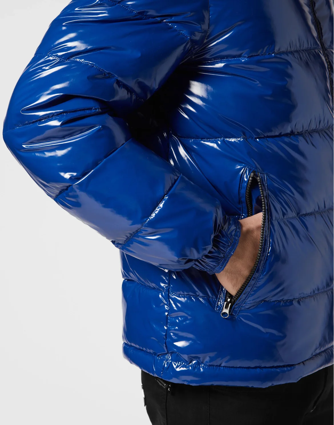 Oversize Jacket Hexagon, цвет: Синий