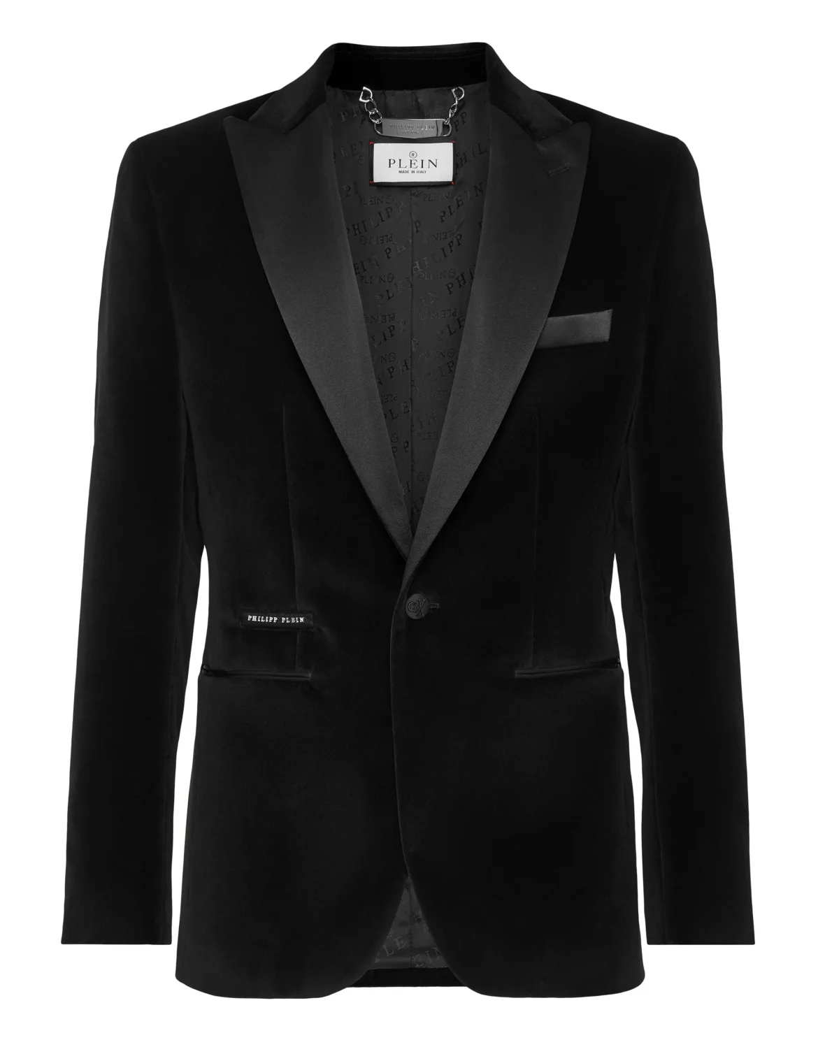 Velvet Blazer Lord fit Crystal Skull, цвет: Черный