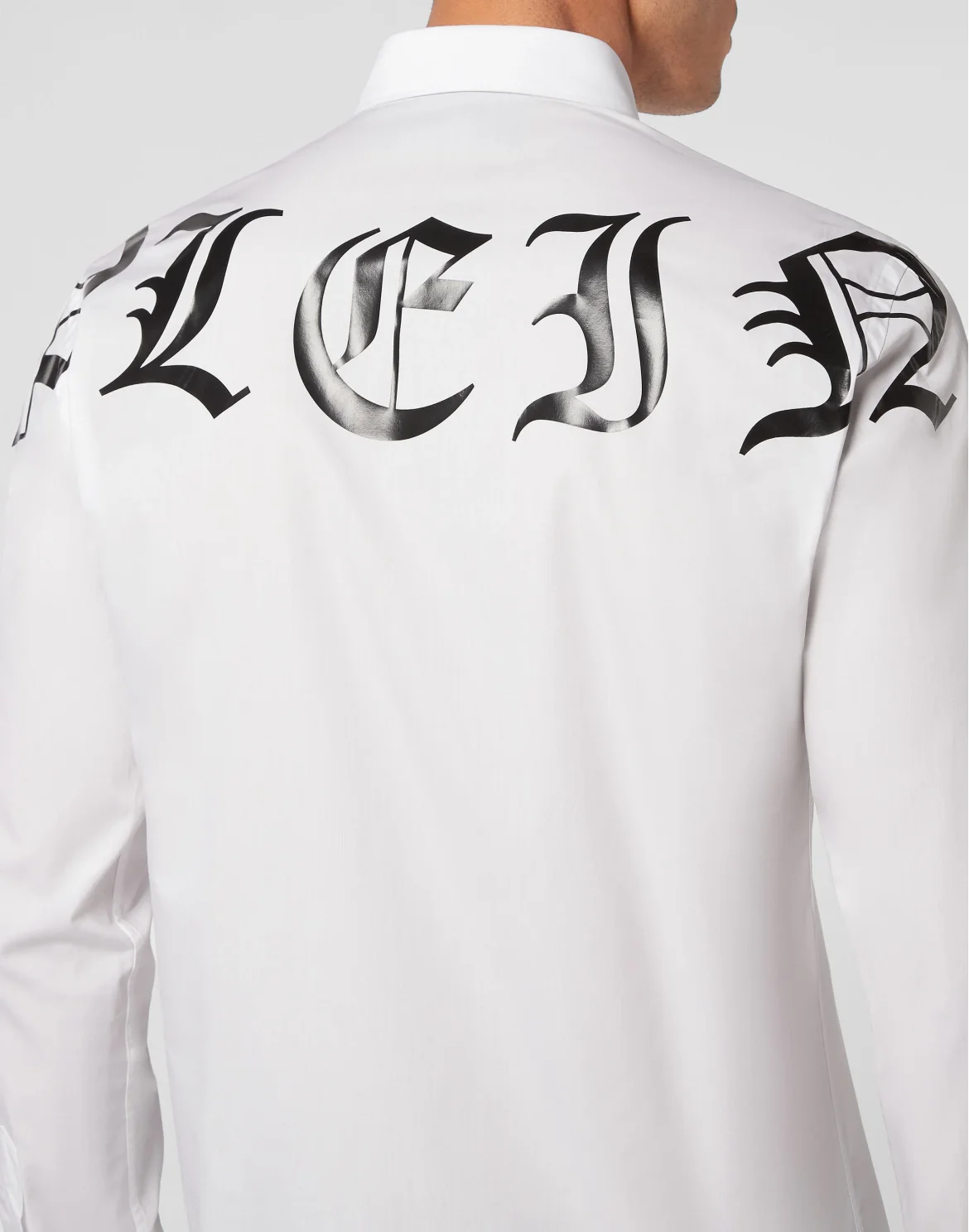 Shirt Sugar Daddy Cut LS Gothic Plein, цвет: Белый