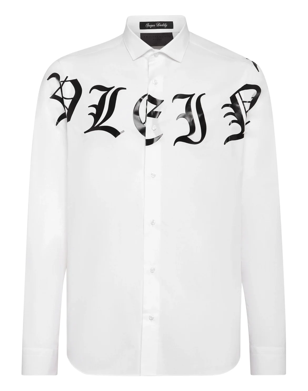 Shirt Sugar Daddy Cut LS Gothic Plein, цвет: Белый