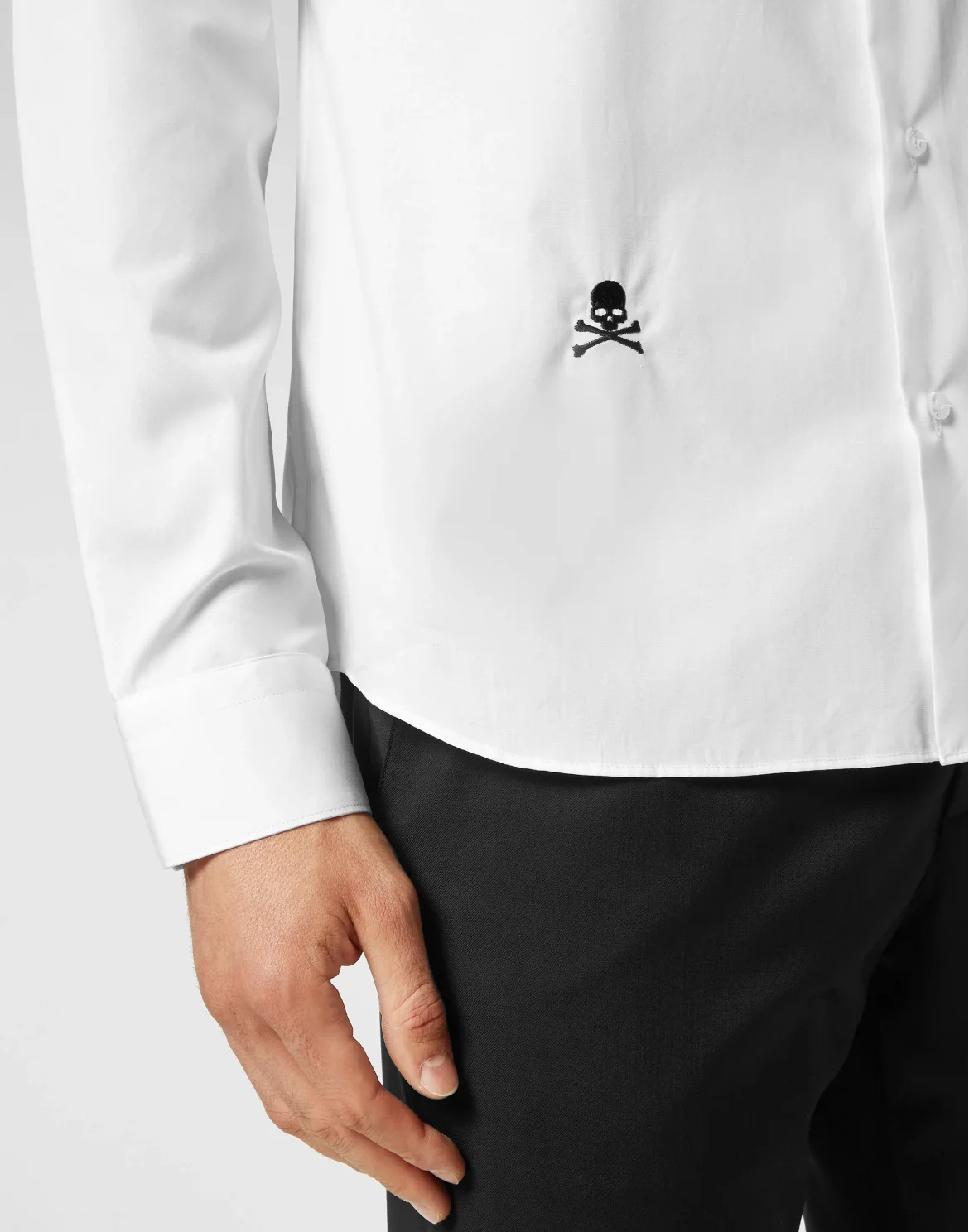 Shirt Sugar Daddy Cut LS, цвет: Белый