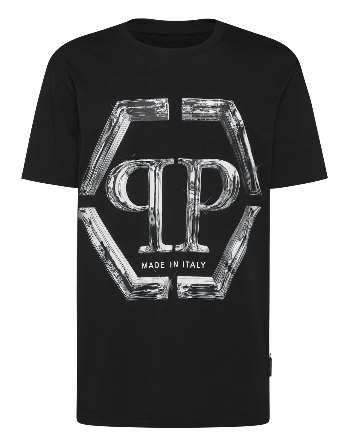 T-shirt Round Neck SS PP Glass, цвет: Черный