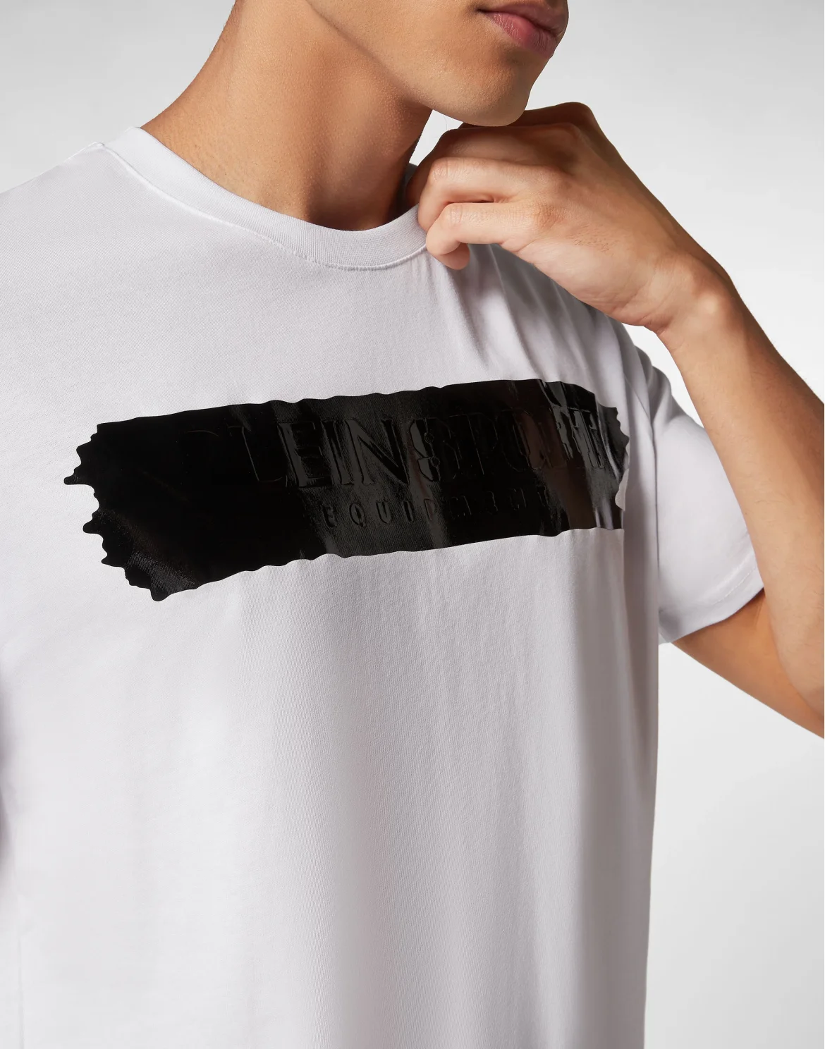 T-shirt Round Neck SS Silver Brush, цвет: Белый