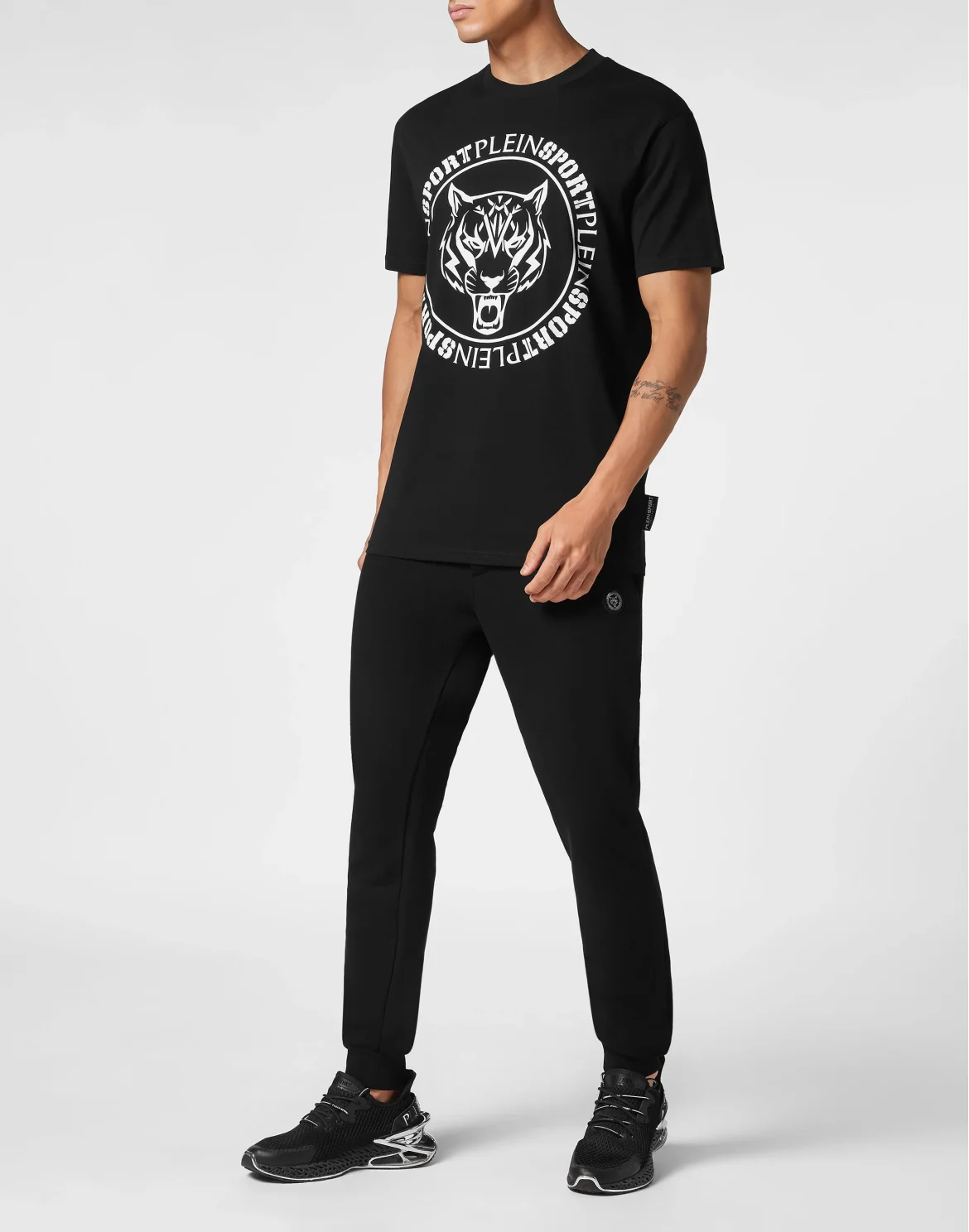T-shirt Round Neck SS Tiger, цвет: Черный