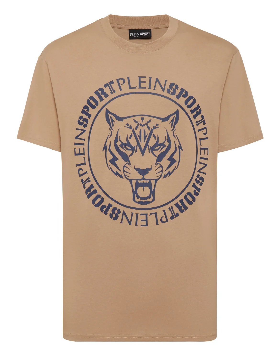 T-shirt Round Neck SS Tiger, цвет: Бежевый