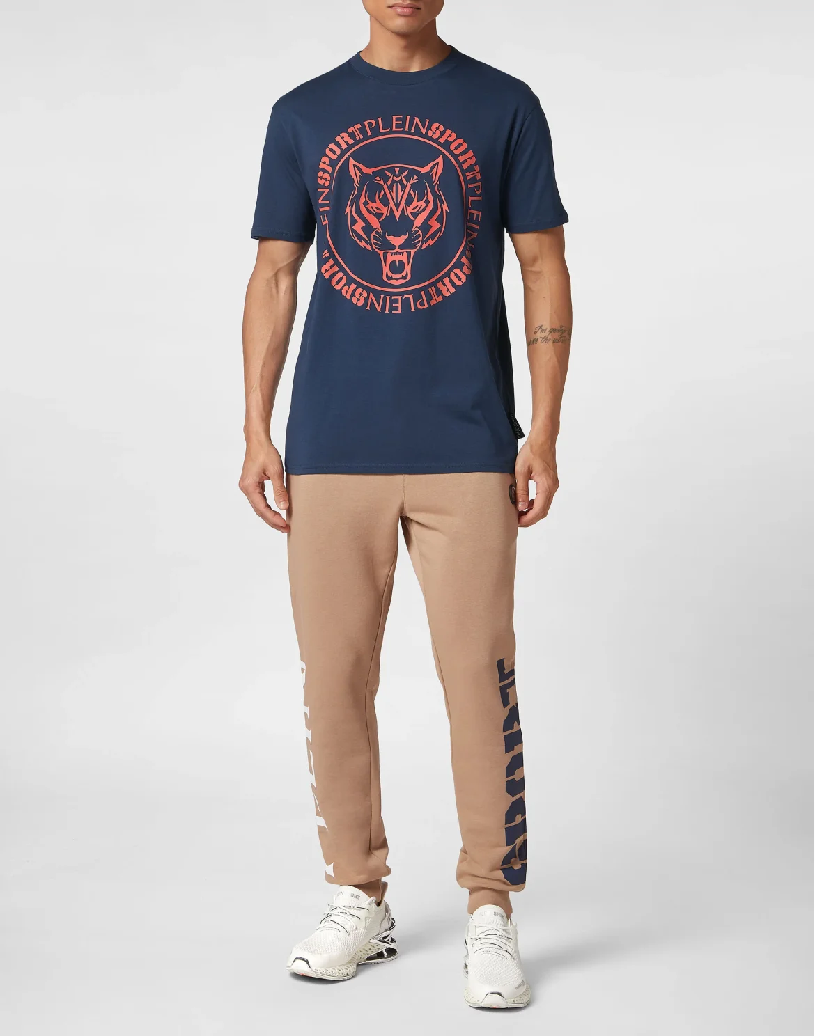 T-shirt Round Neck SS Tiger, цвет: Синий
