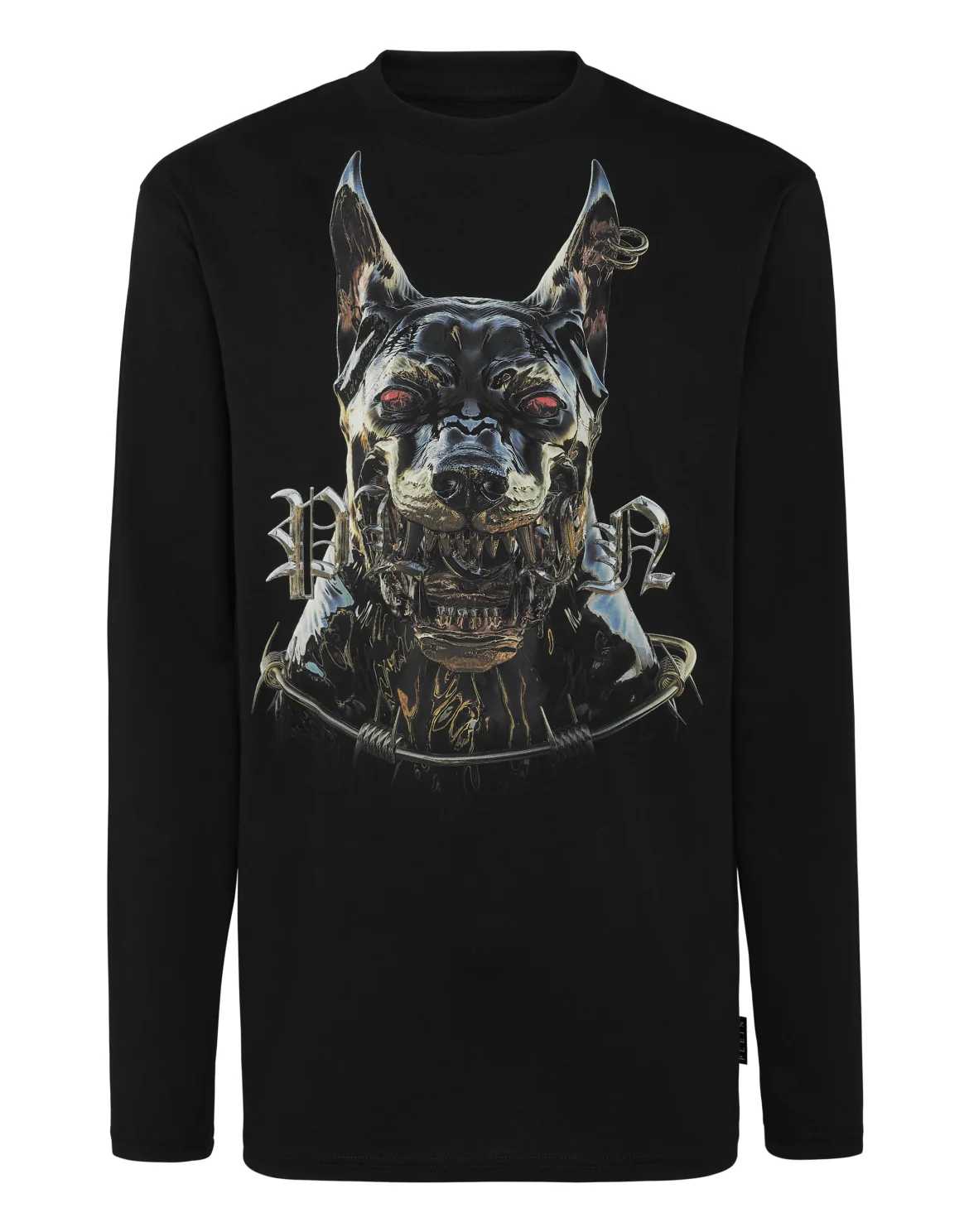 Long-sleeve T-Shirt Dog, цвет: Черный