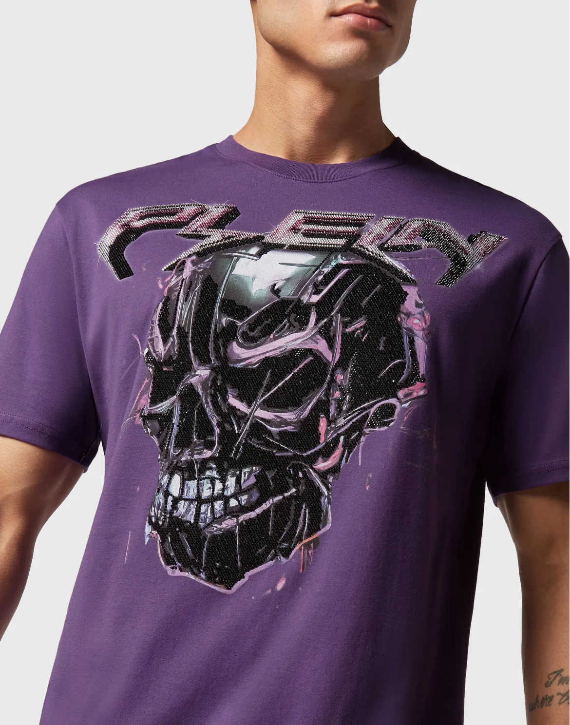 T-shirt Round Neck SS Chrome, цвет: Фиолетовый