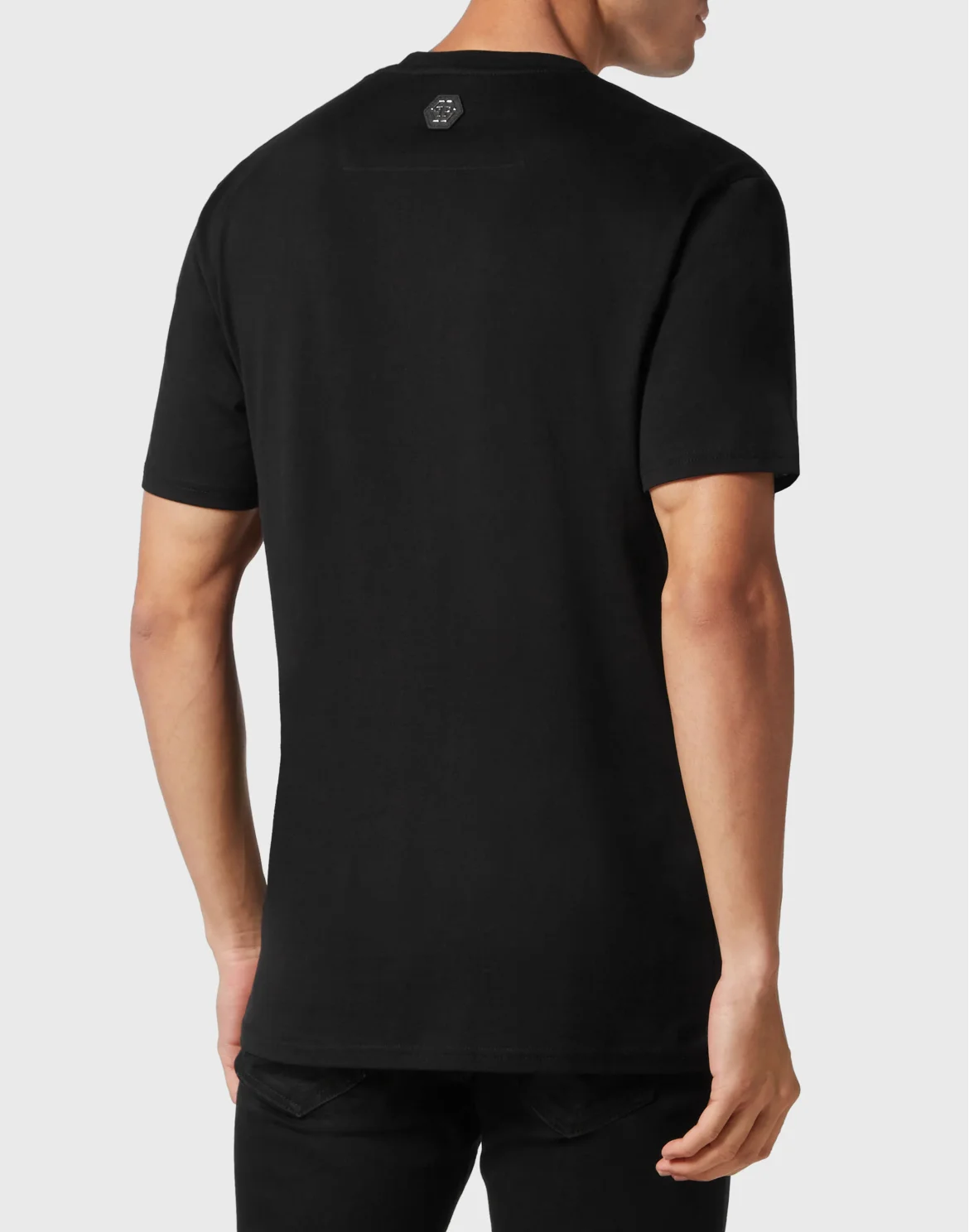 T-shirt Round Neck SS Chrome, цвет: Черный