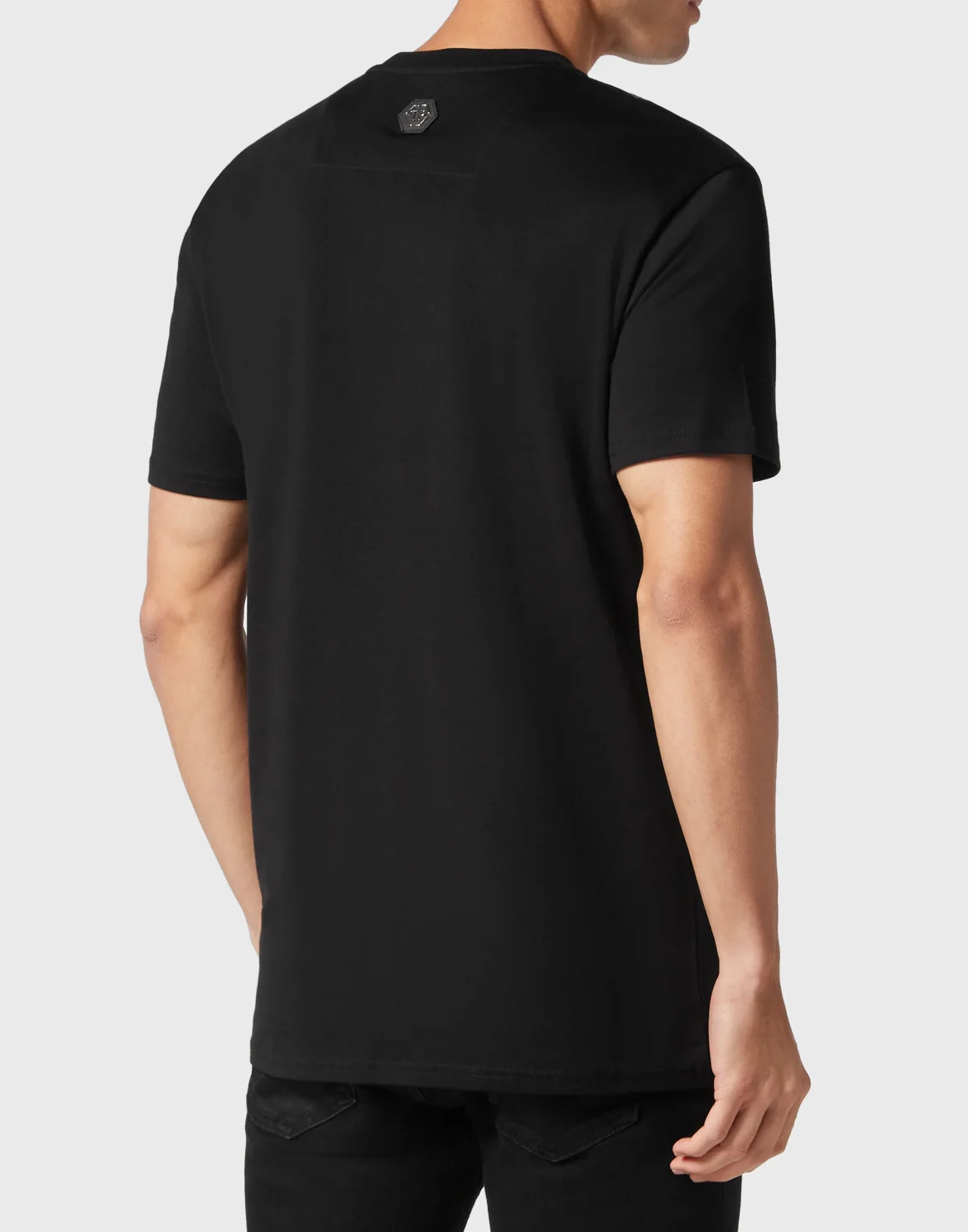 T-shirt Round Neck SS Chrome, цвет: Черный
