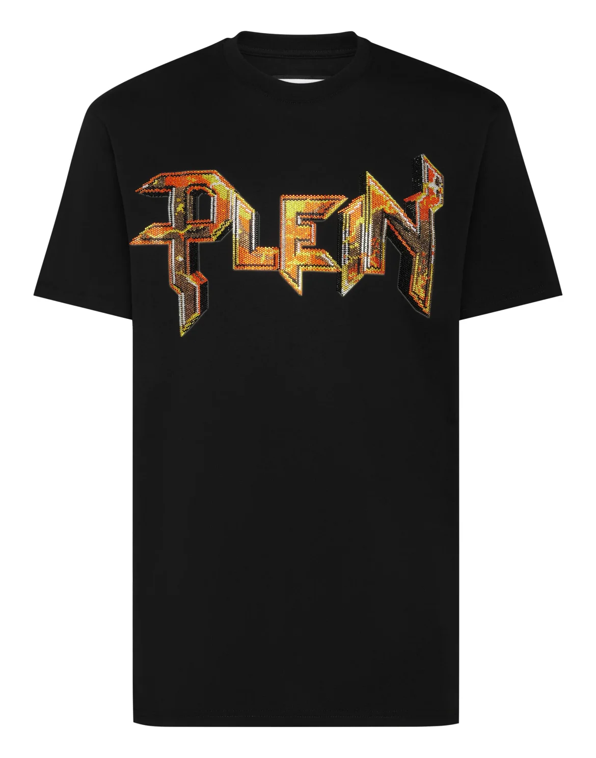 T-shirt Round Neck SS Chrome, цвет: Черный