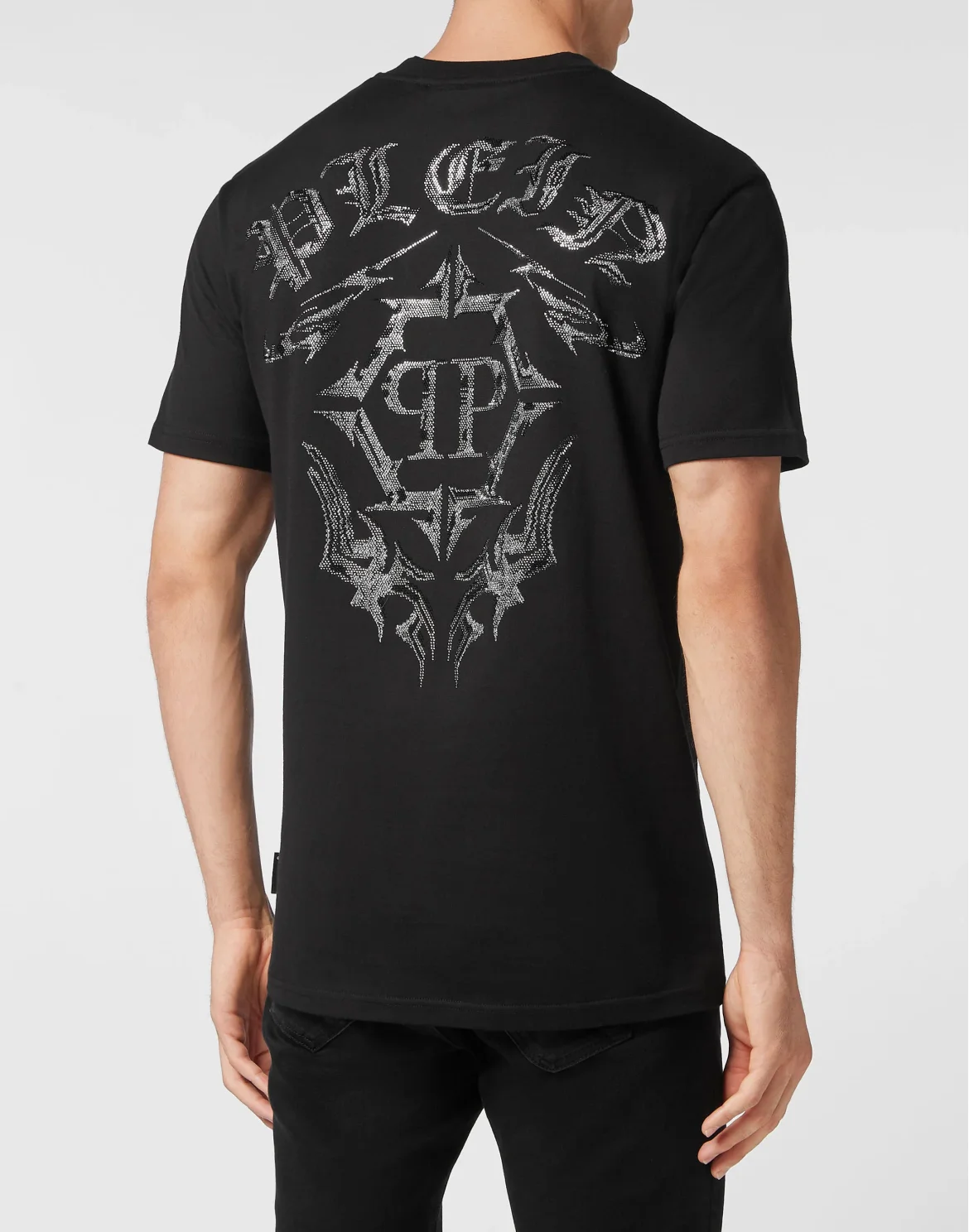T-shirt Round Neck SS Chrome, цвет: Черный
