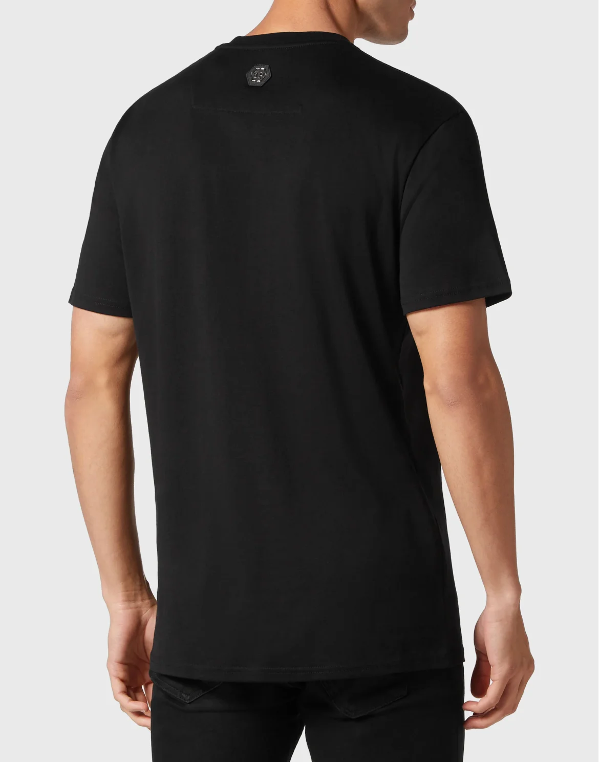 T-shirt Round Neck SS Chrome, цвет: Черный
