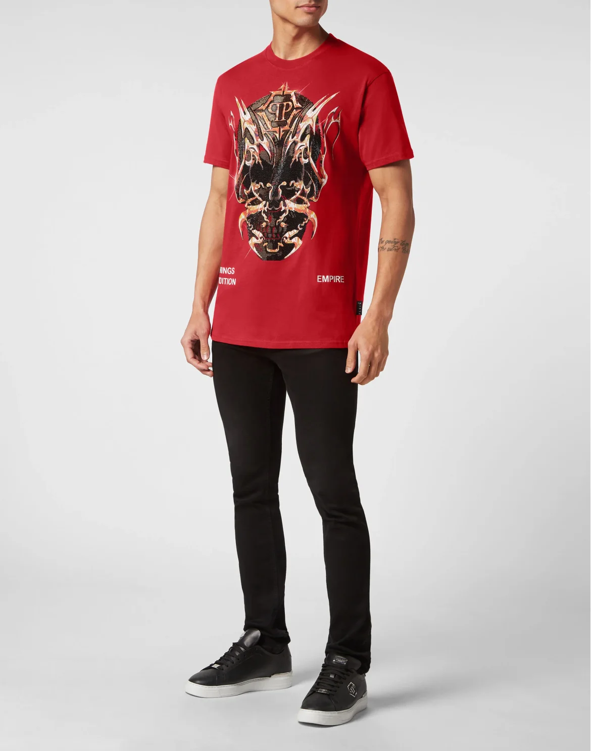 T-shirt Round Neck SS Chrome, цвет: Красный
