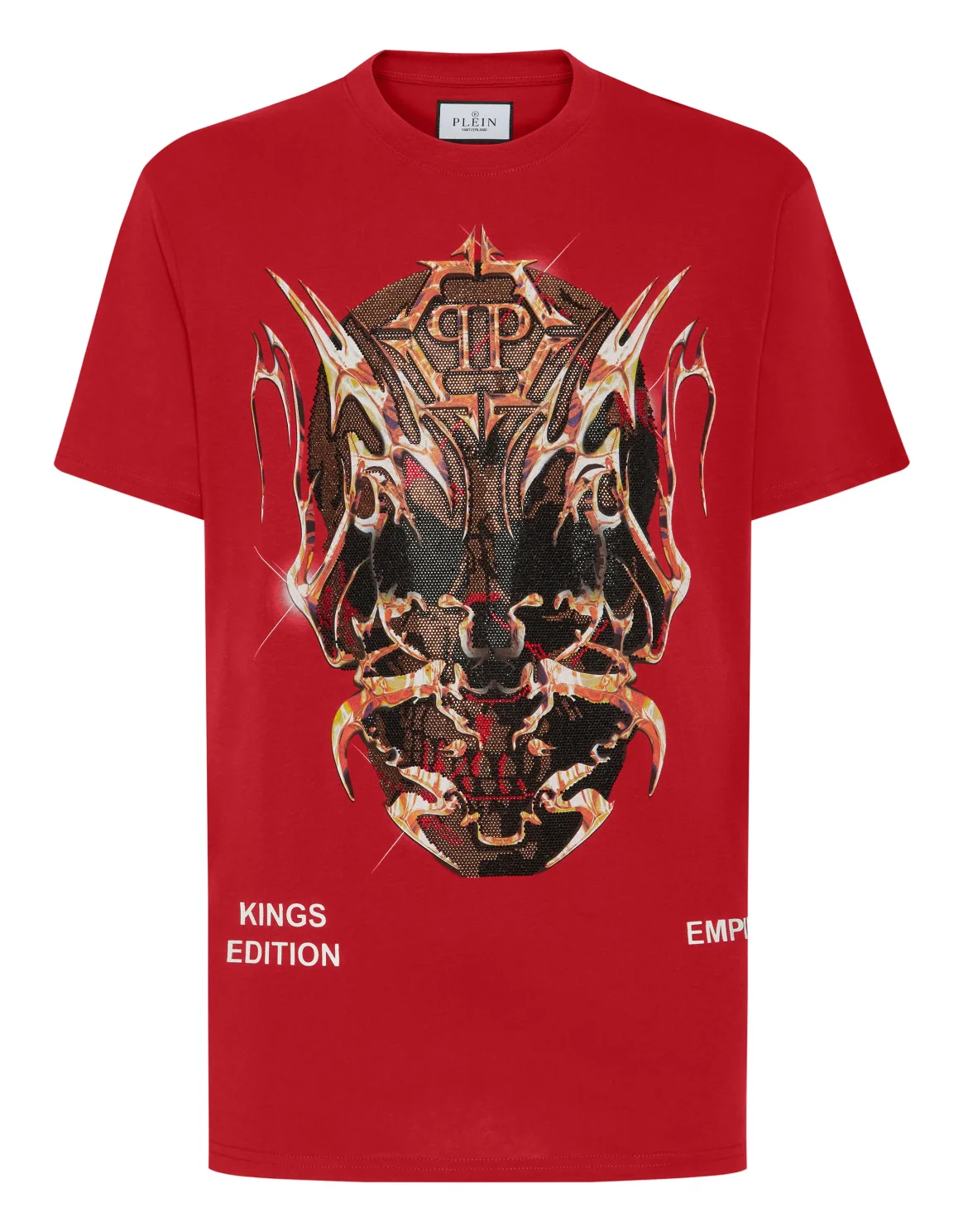 T-shirt Round Neck SS Chrome, цвет: Красный