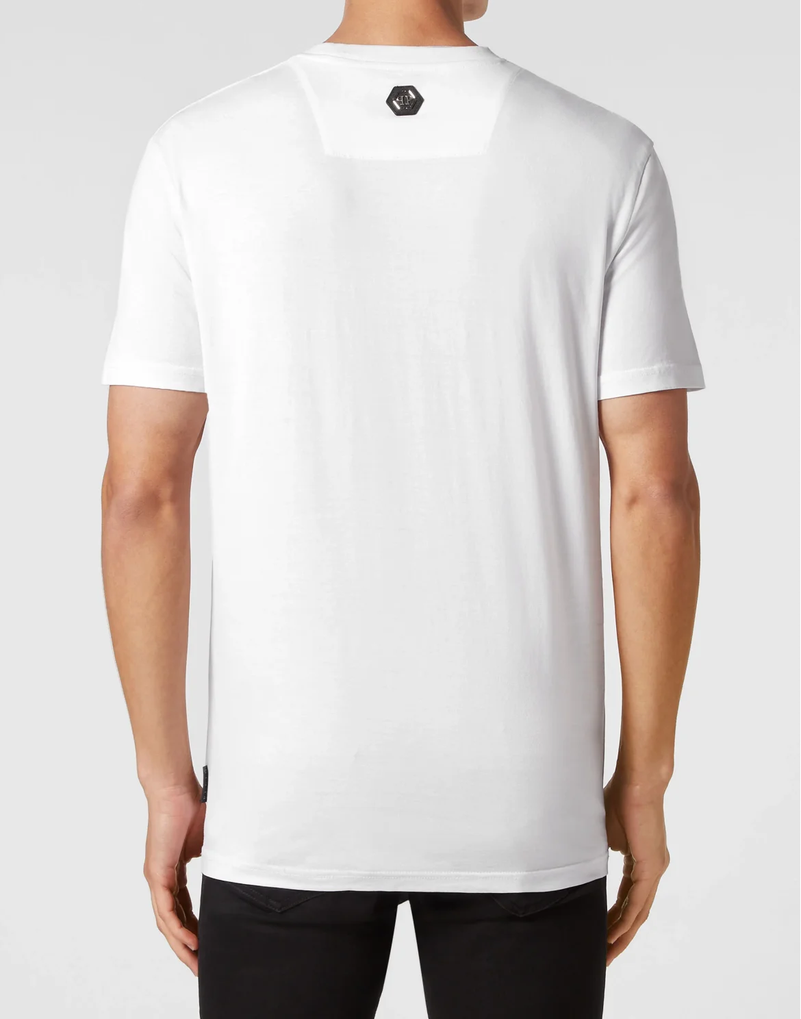 T-shirt Round Neck SS Skull, цвет: Белый