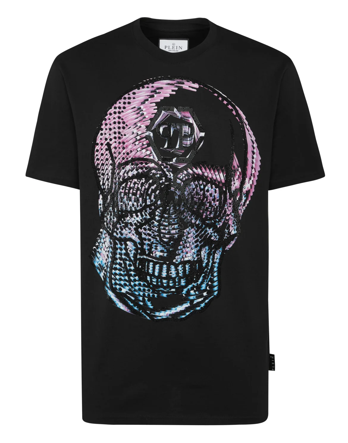 T-shirt Round Neck SS Skull, цвет: Черный