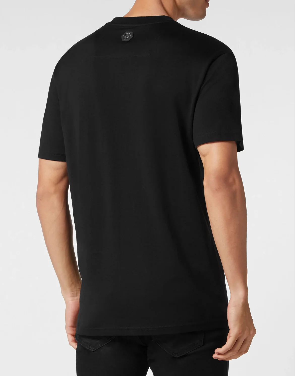 T-shirt Round Neck SS Chrome, цвет: Черный