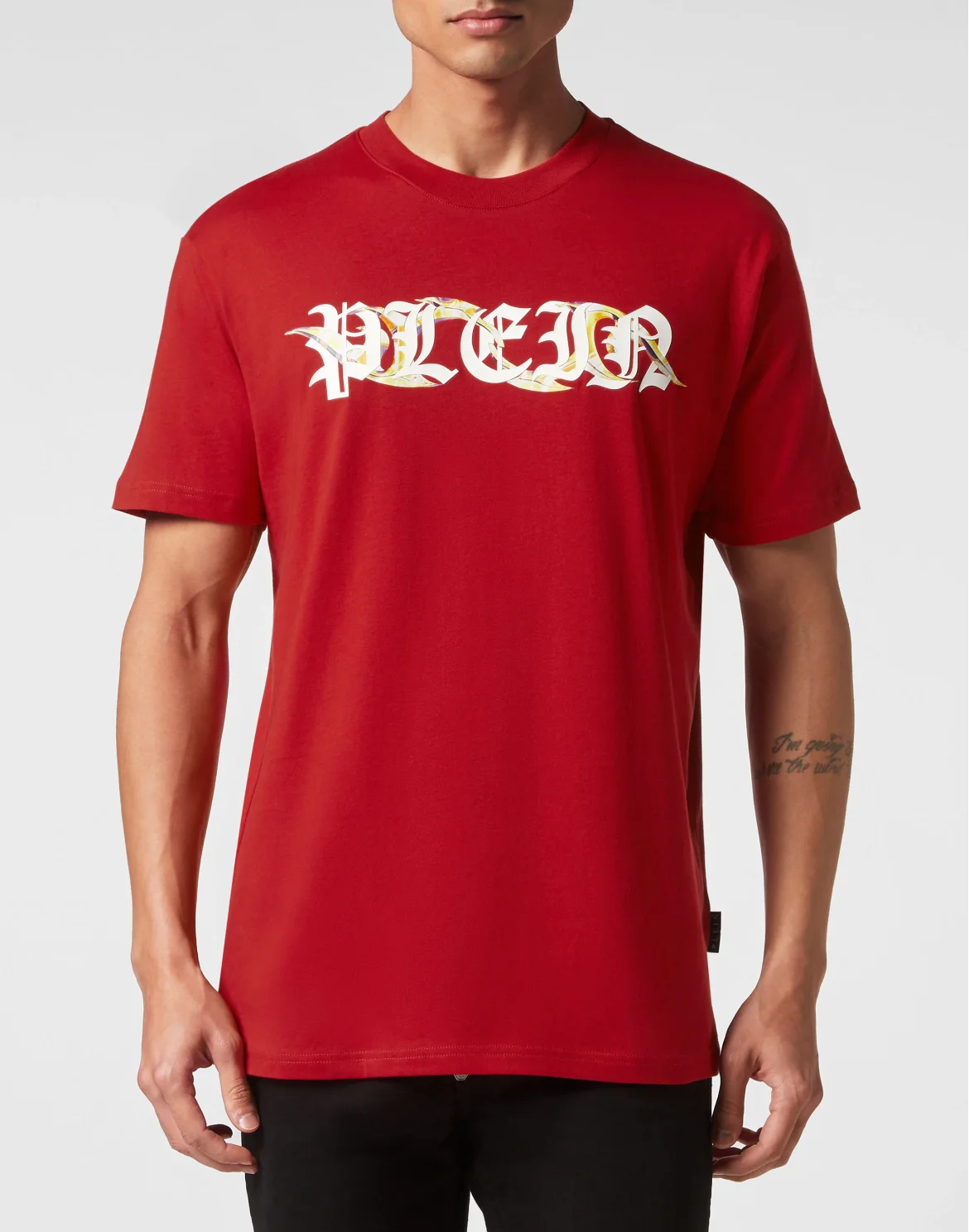 T-shirt Round Neck SS Chrome, цвет: Красный