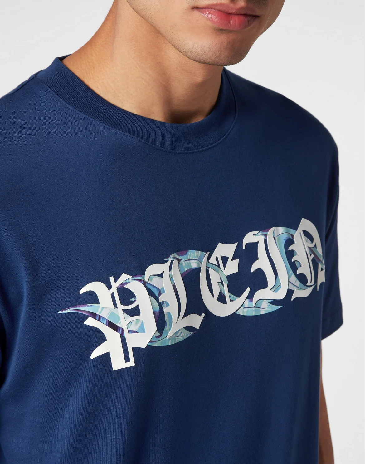 T-shirt Round Neck SS Chrome, цвет: Синий
