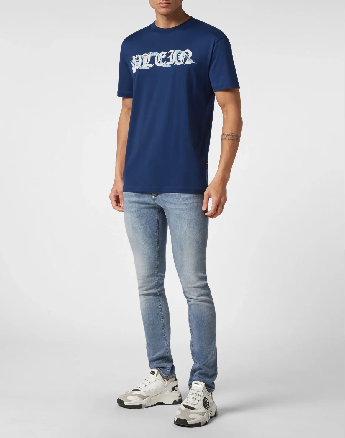 T-shirt Round Neck SS Chrome, цвет: Синий