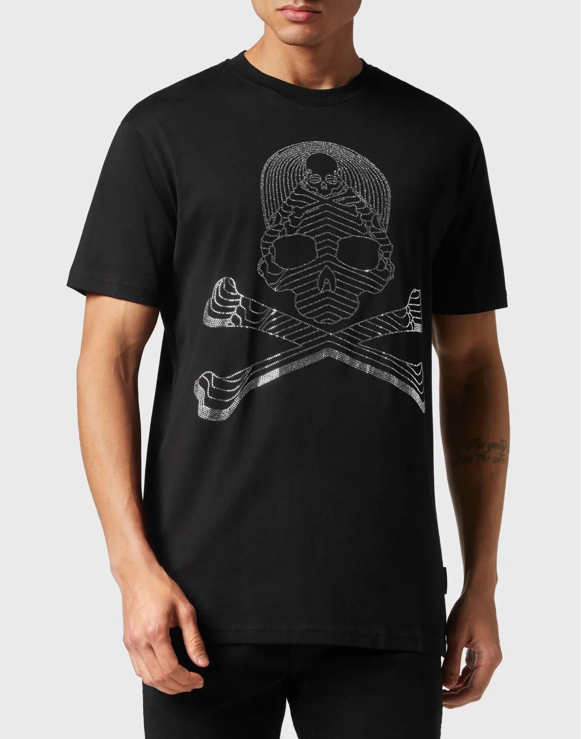 T-shirt Round Neck SS Skull&Bones, цвет: Черный