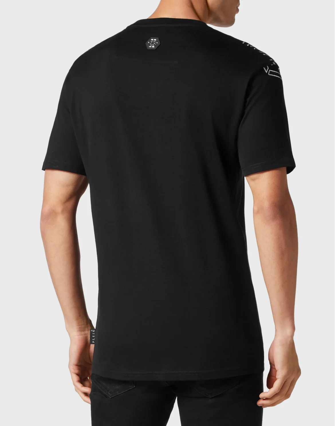 T-shirt Round Neck SS Hexagon, цвет: Черный