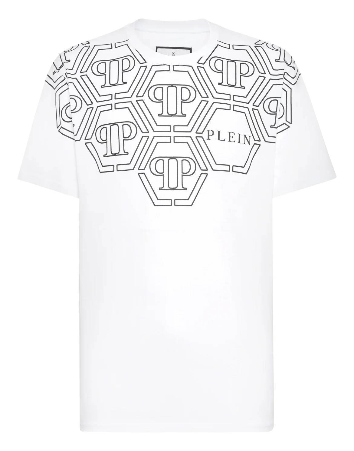 T-shirt Round Neck SS Hexagon, цвет: Белый