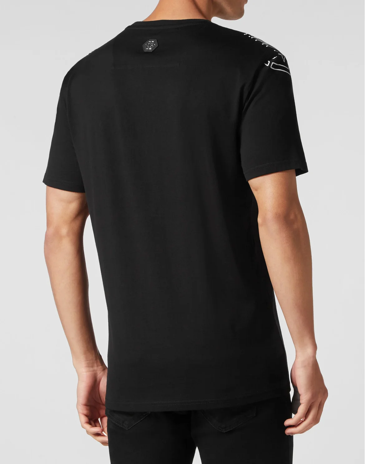 T-shirt Round Neck SS Hexagon, цвет: Черный