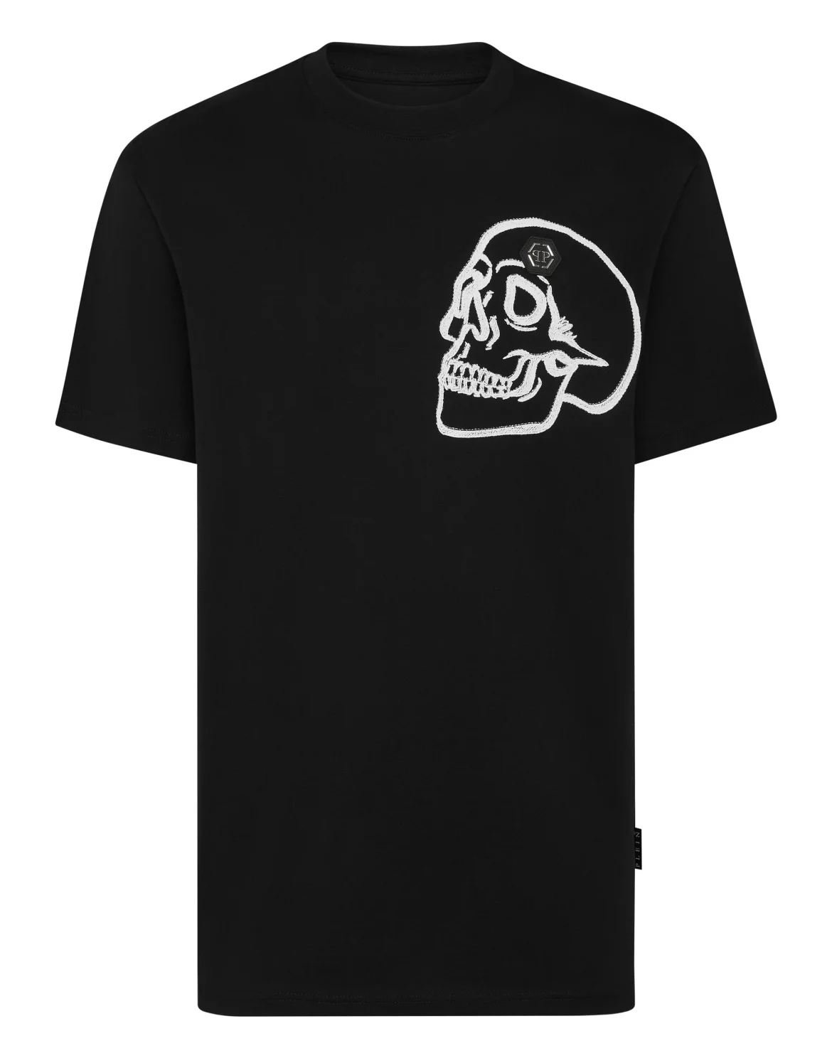 T-shirt Round Neck SS Skull, цвет: Черный