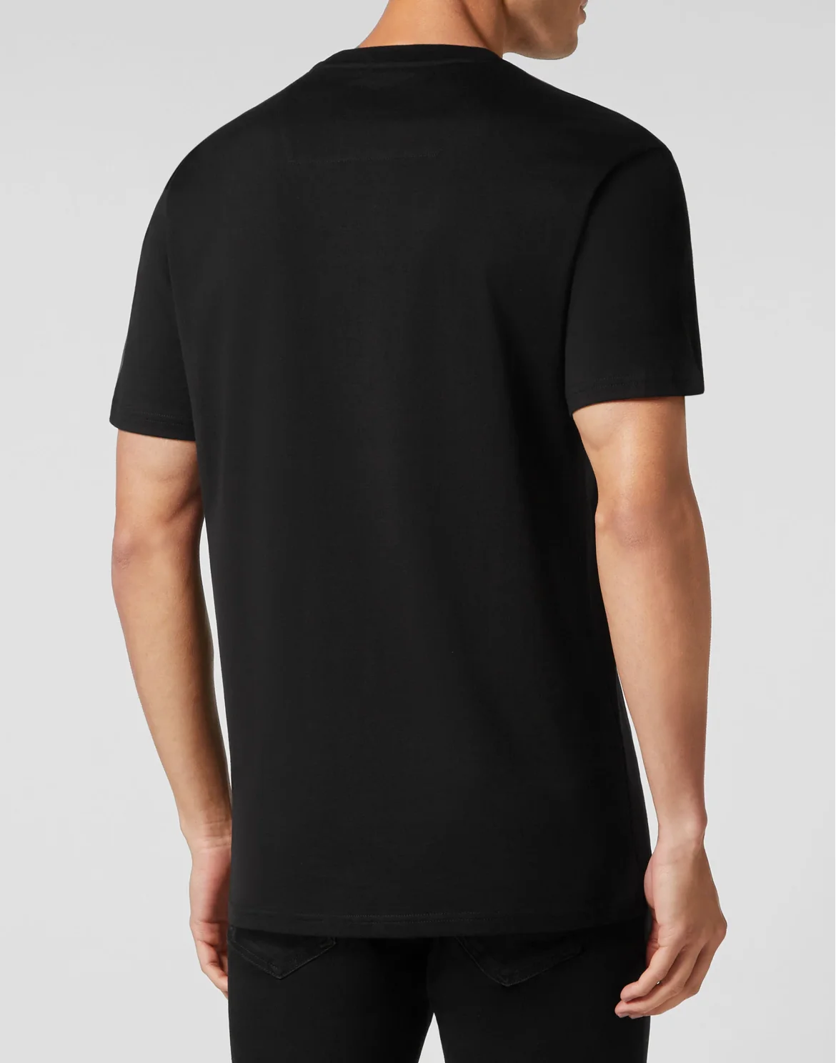 T-shirt Round Neck SS Snake, цвет: Черный