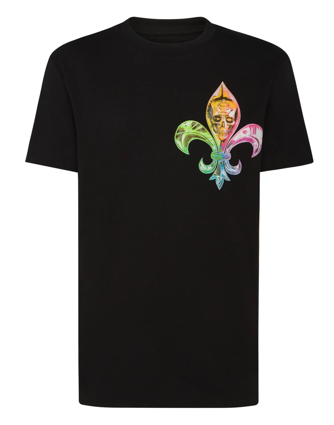 T-shirt Round Neck SS Chrome, цвет: Черный