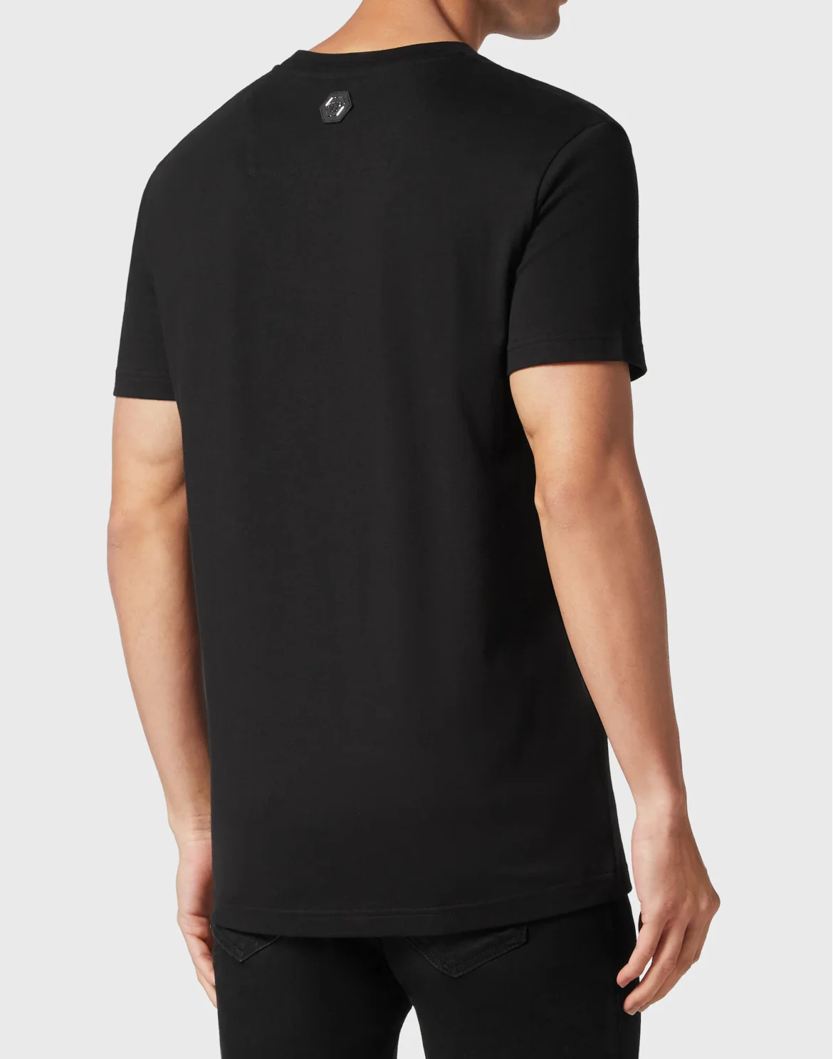 T-shirt Round Neck SS Chrome, цвет: Черный