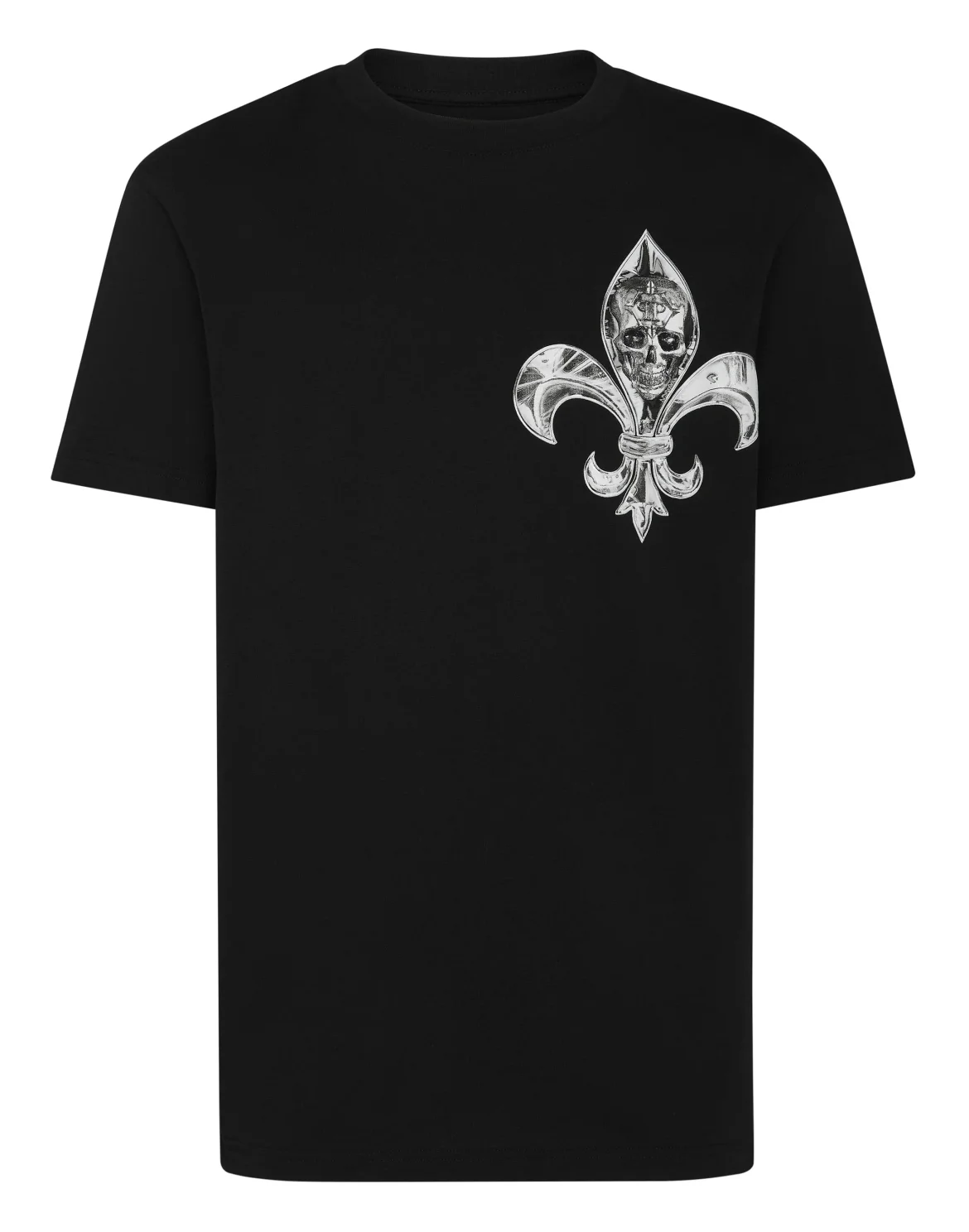 T-shirt Round Neck SS Chrome, цвет: Черный