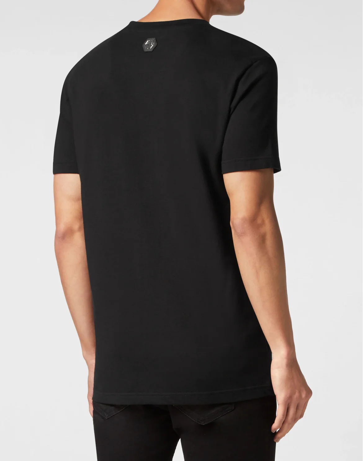 T-shirt Round Neck SS Chrome, цвет: Черный