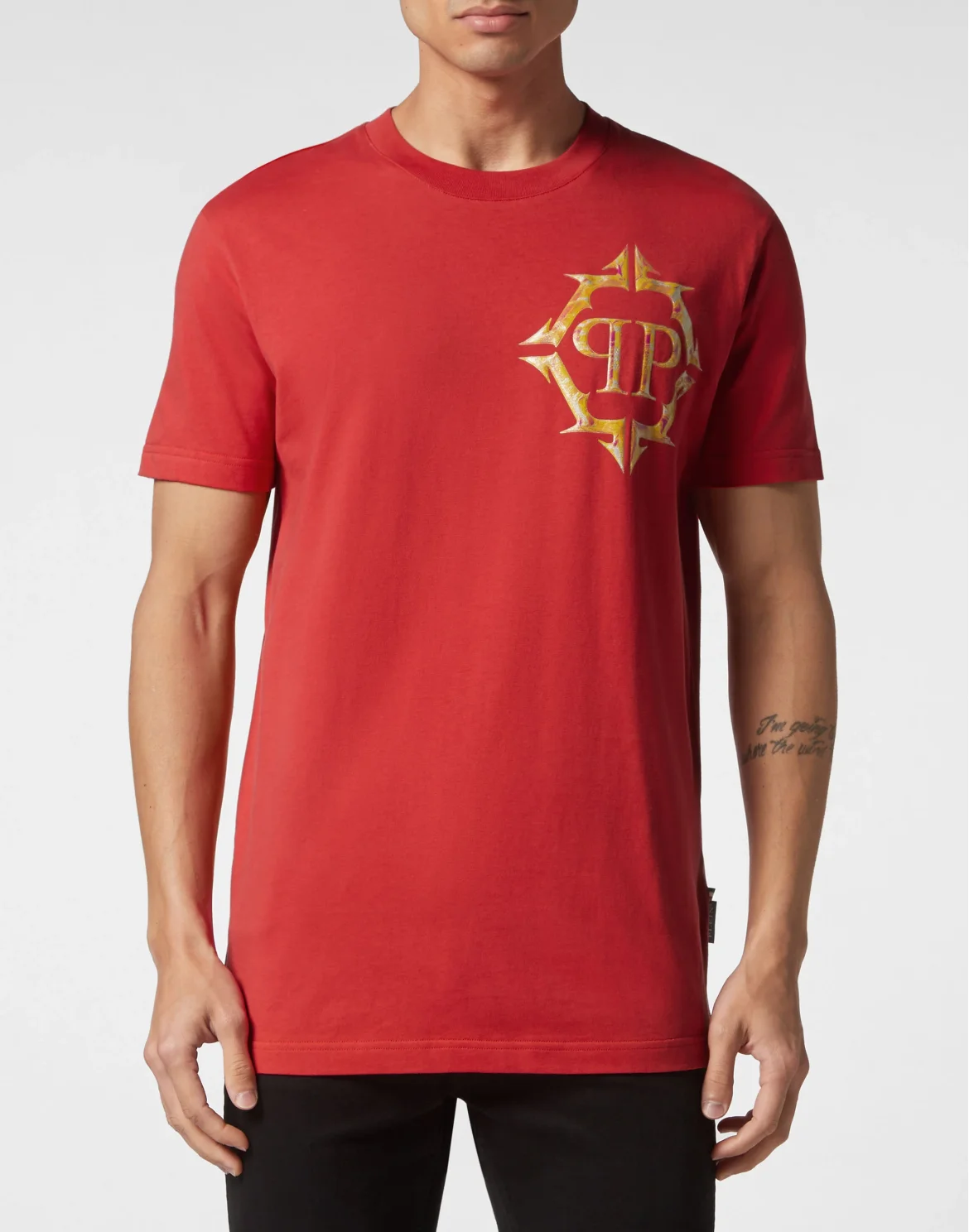 T-shirt Round Neck SS Chrome, цвет: Красный