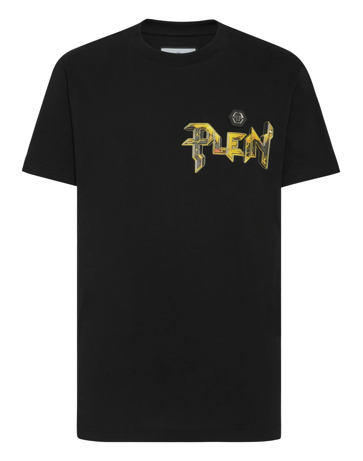 T-shirt Round Neck SS Chrome, цвет: Черный