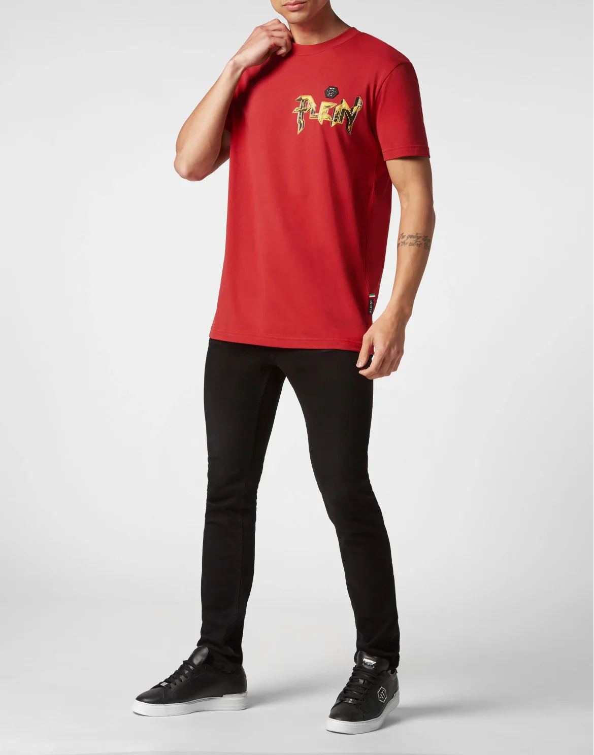 T-shirt Round Neck SS Chrome, цвет: Красный