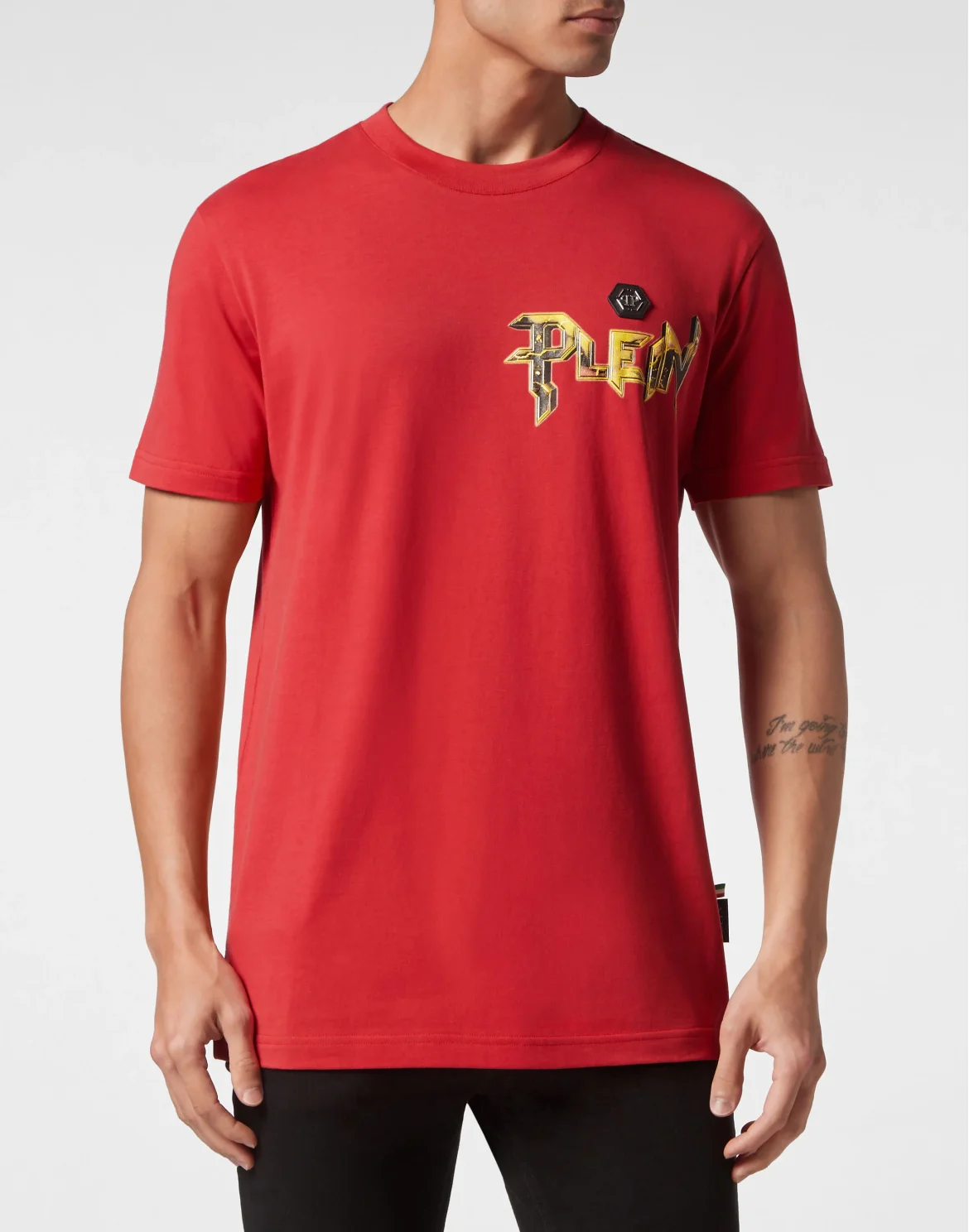 T-shirt Round Neck SS Chrome, цвет: Красный
