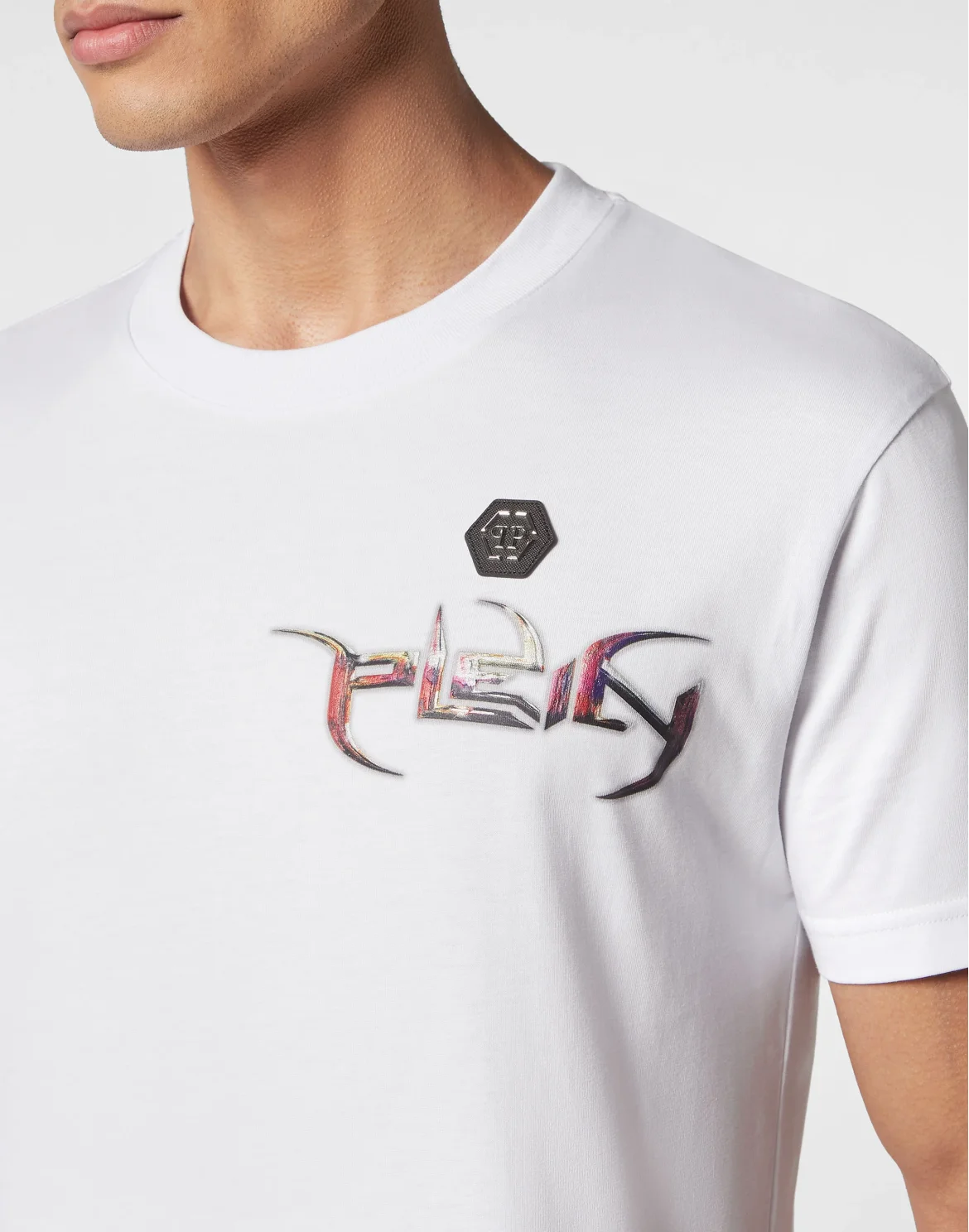 T-shirt Round Neck SS Chrome, цвет: Белый