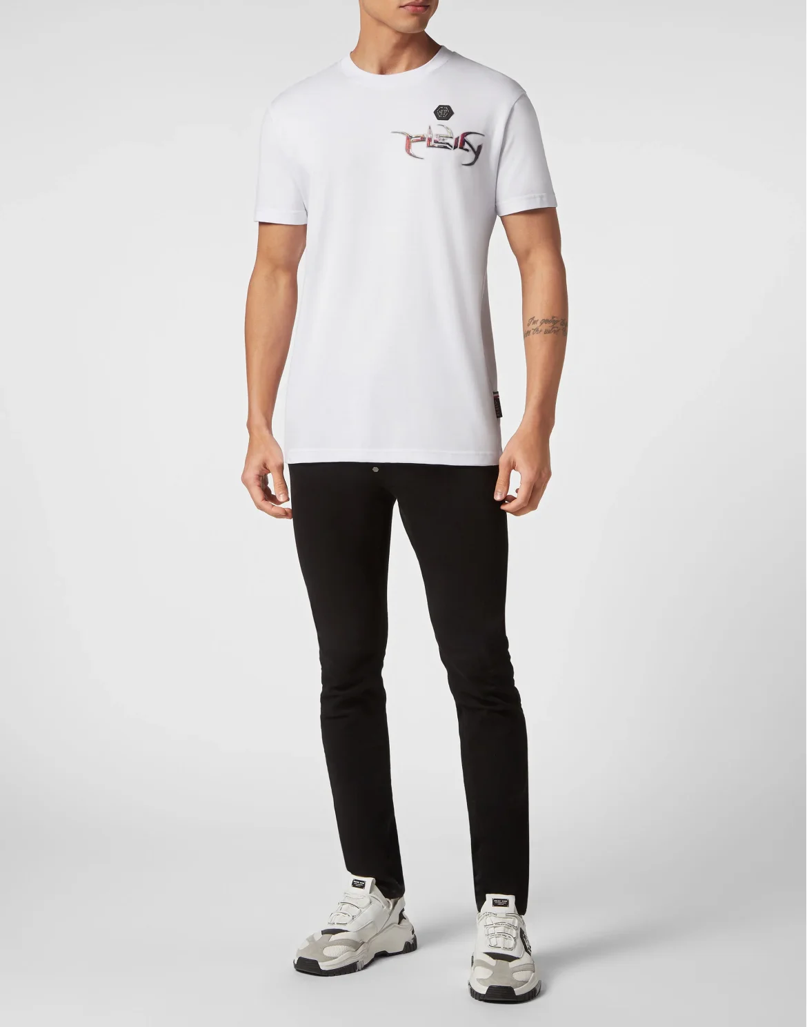 T-shirt Round Neck SS Chrome, цвет: Белый