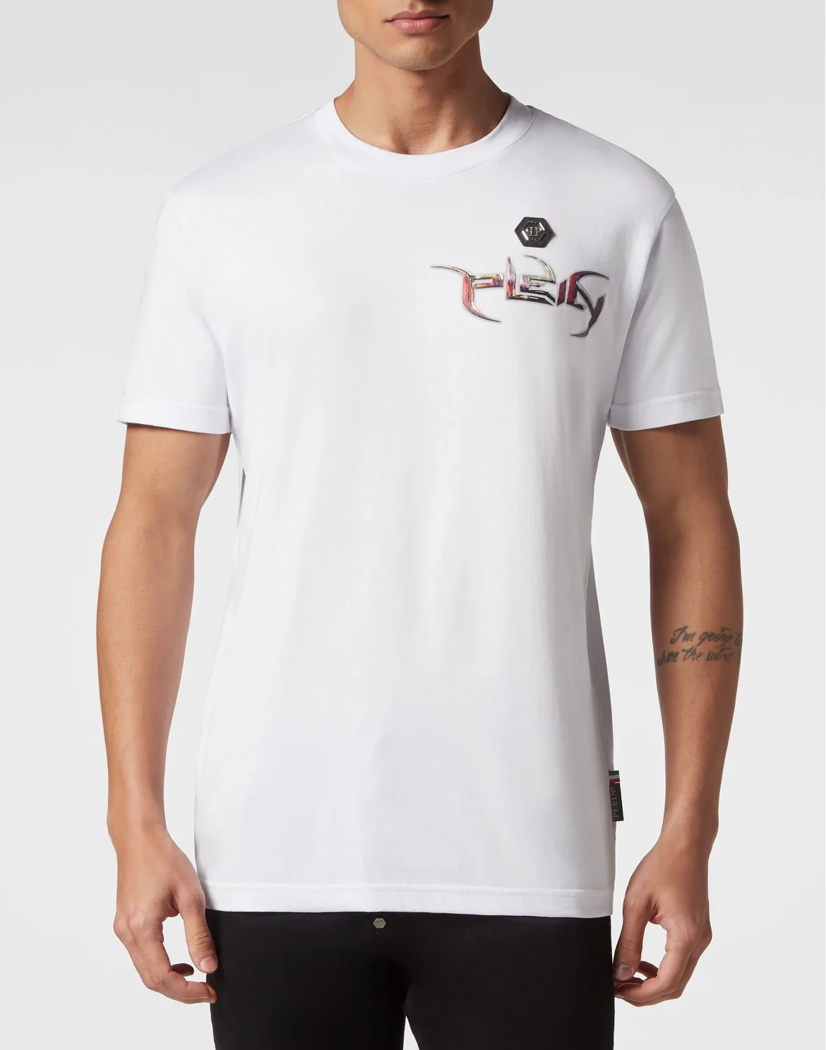 T-shirt Round Neck SS Chrome, цвет: Белый