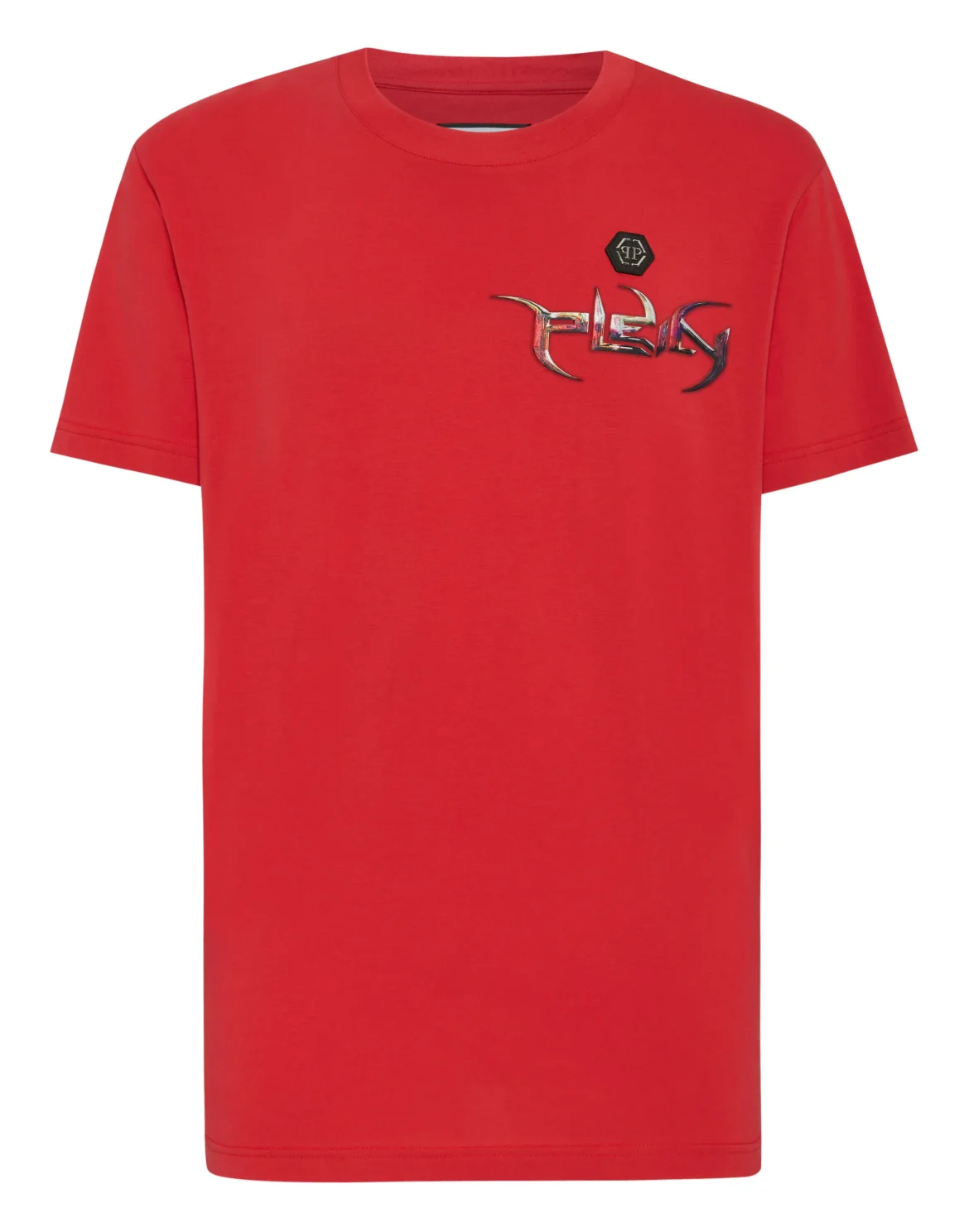 T-shirt Round Neck SS Chrome, цвет: Красный