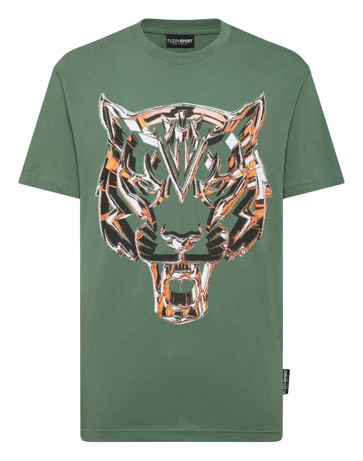 T-shirt Round Neck SS Chrome Tiger, цвет: Камуфляж