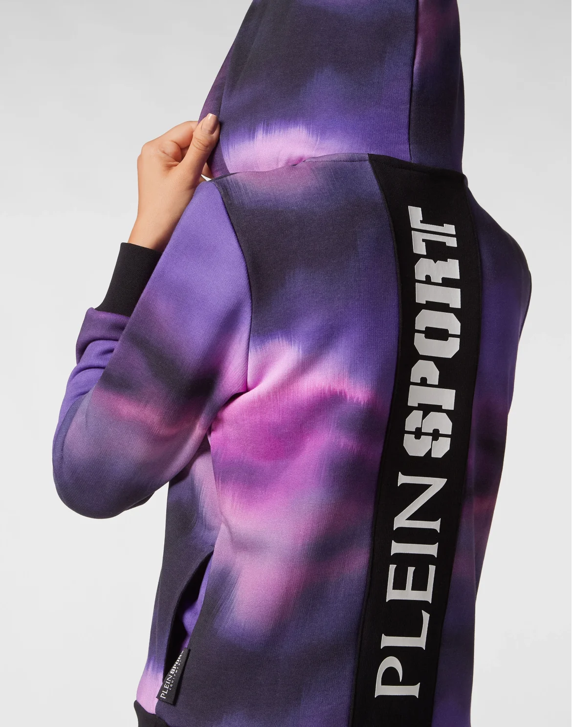 Hoodie  Sweatshirt Optical, цвет: Фиолетовый