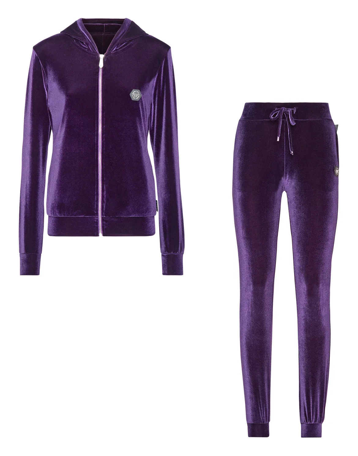 Jogging Tracksuit: Hoodie/Trousers 3D Skull, цвет: Фиолетовый