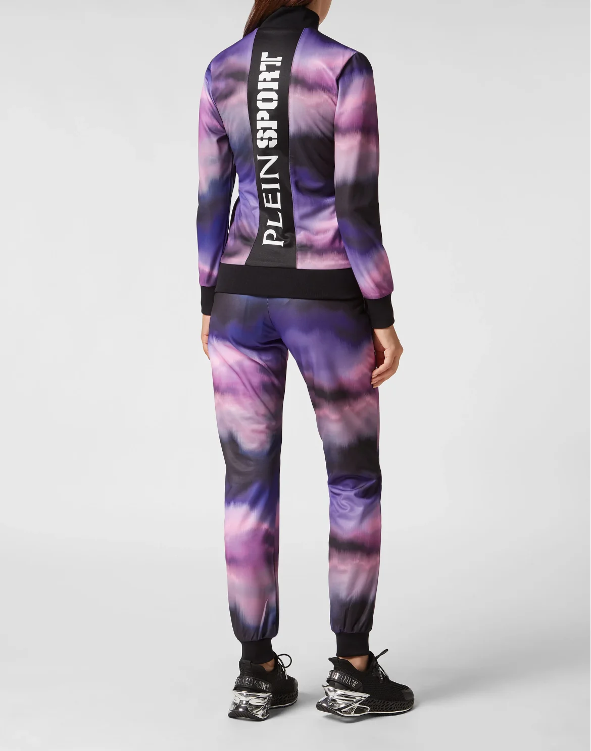 Jogging Tracksuit: Top/Trousers Optical, цвет: Фиолетовый