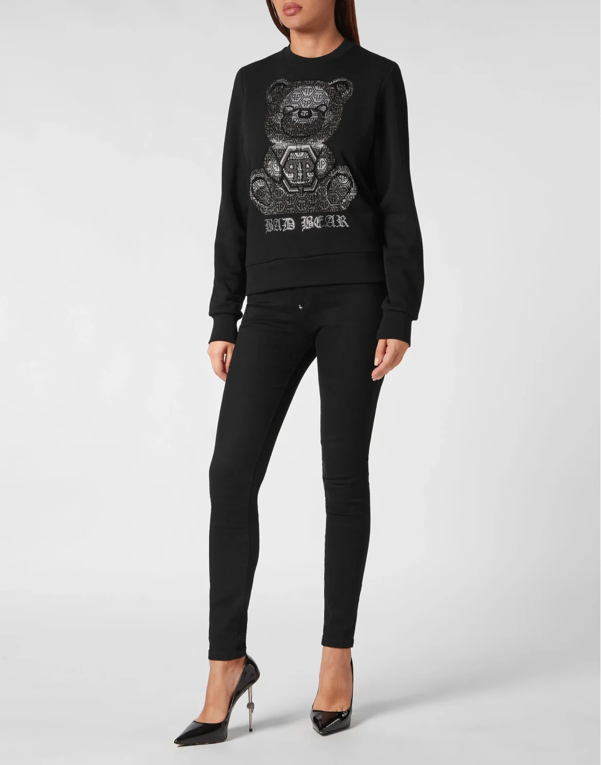 Sweatshirt 3D Teddy, цвет: Черный