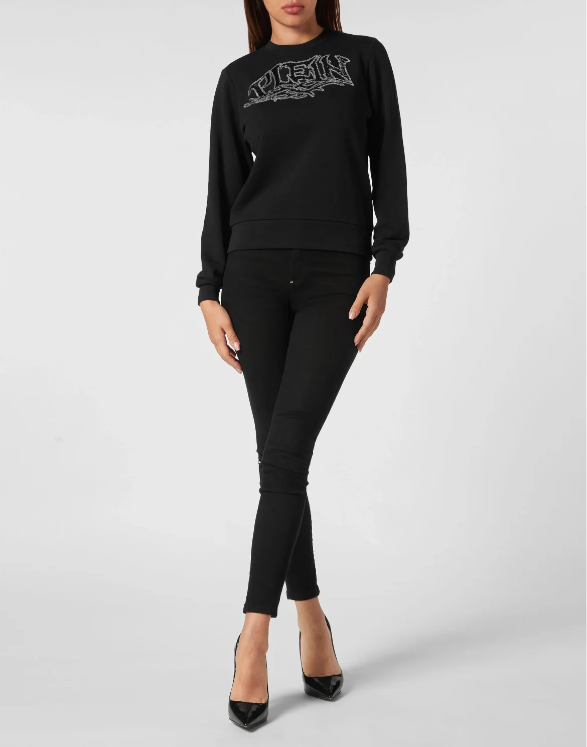 Sweatshirt LS Crystal, цвет: Черный