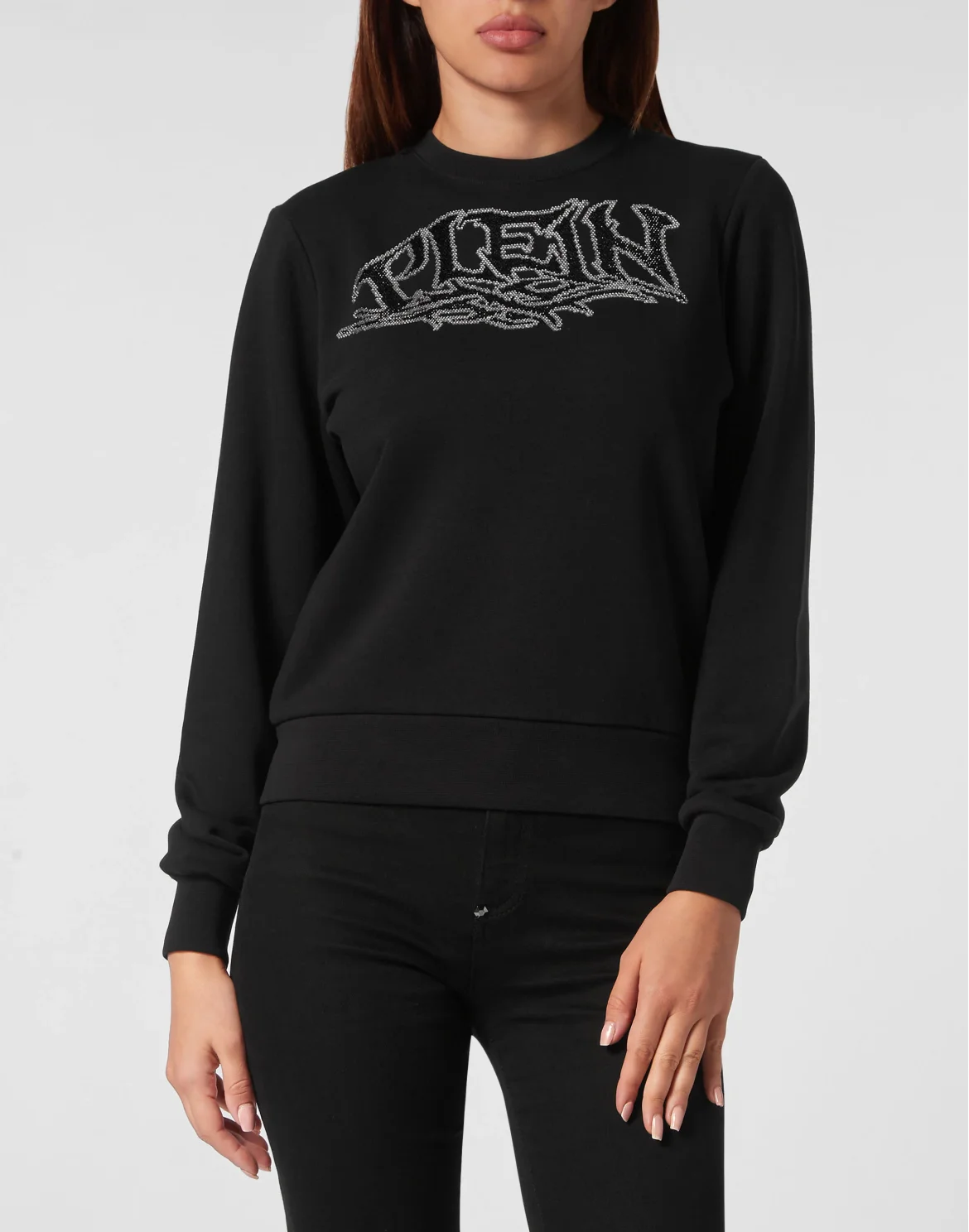 Sweatshirt LS Crystal, цвет: Черный
